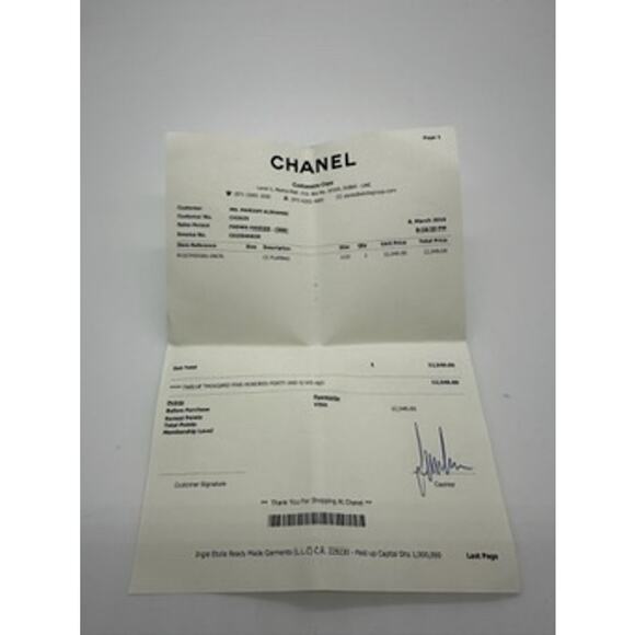 CHANEL Pre-Owned 2015-2016 Pagoda Flap shoulder bag AMAZING Full SET! NAVY - Picture 15 of 16